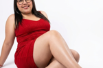 I love the color red on my sexy body