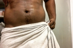 charlesjam — Cock under towel
