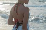 beach and hot girl