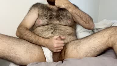 White Briefs Cumshot