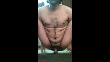First Time Riding on Dildo