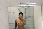 before a shower