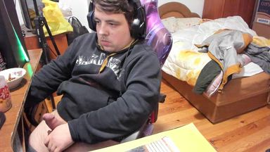 Max watches porn   masturbates