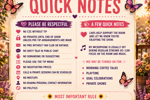 Summer Rules and Notes