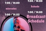 😊Broadcast schedule😊
