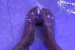 My feet on your cock