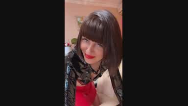 ♥Black and red latex♥