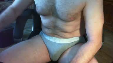 change briefs and show cock!
