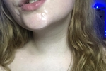 cum on face