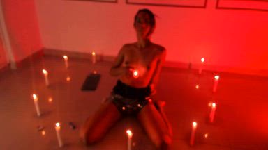 candles and orgasms 🔥