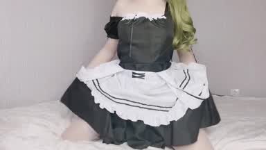 ♡The maid shows her body♡