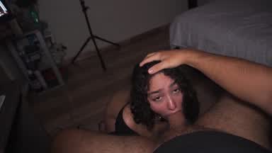 I make a sloppy blowjob