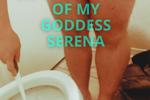 at the service of my goddess Serena