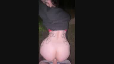 Anal in the park!
