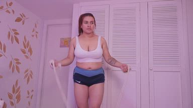I jump rope naked for you