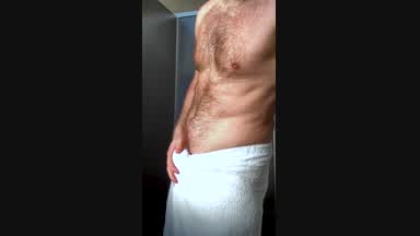 Masturbation in gym locker room!