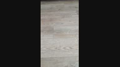 Wet dirty floor, water feet flips