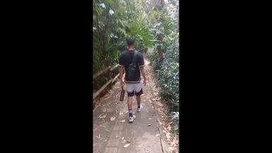 Leo Walks at Nature