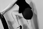 in heels