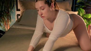 morning. I lie in your bed and tease you with mine