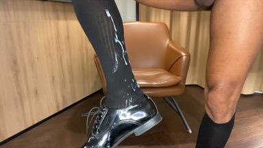 otc socks covered in cum