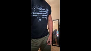 another full nude. massive stroke cum vid