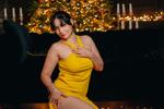 Awesome corporate Christmas party in a sparkling y