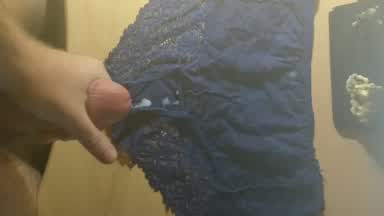 My cum on panties
