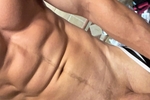 Cock teaser wit Abs