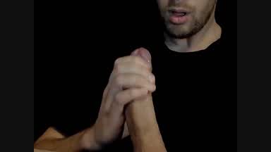Cum in own mouth
