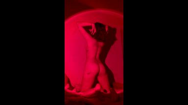 Sensual nude doll dance