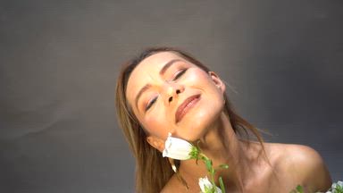 sexy with flowers