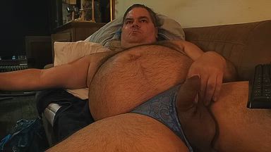 limp to hard with almost no touching than stroking