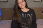 Sweatshirt and lace