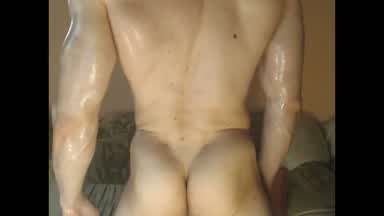 20 minute Eddie oiled flexing video - Jan 2017