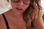 Black Lace & Fishnets masturbate & play