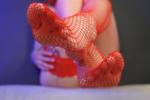 feet fishnet