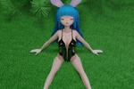 Totally naked in the forest