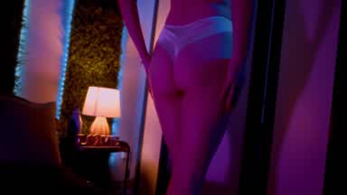 Sensual dance in only panties