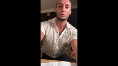 Jerk off with rolePlay (student)
