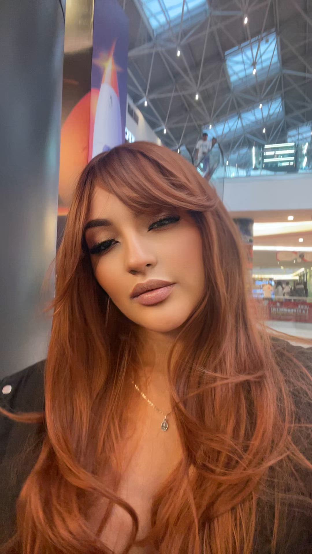 Copper hair