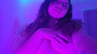 MY tits in your face, suck them
