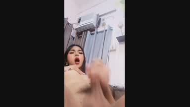 Jerking with my bigcock