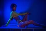 in the light of neon