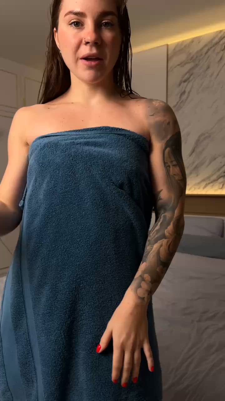 I just added lotion and then...