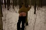 No panties in the forest