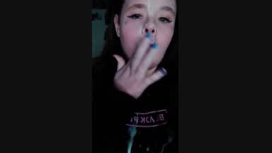 Eating your cum off my face
