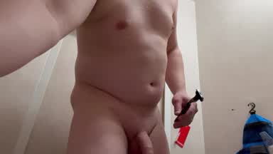Cock Shaving