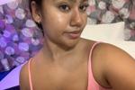 I’m live now… barely covered and full of naughty p