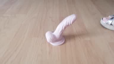 Smashing a cock